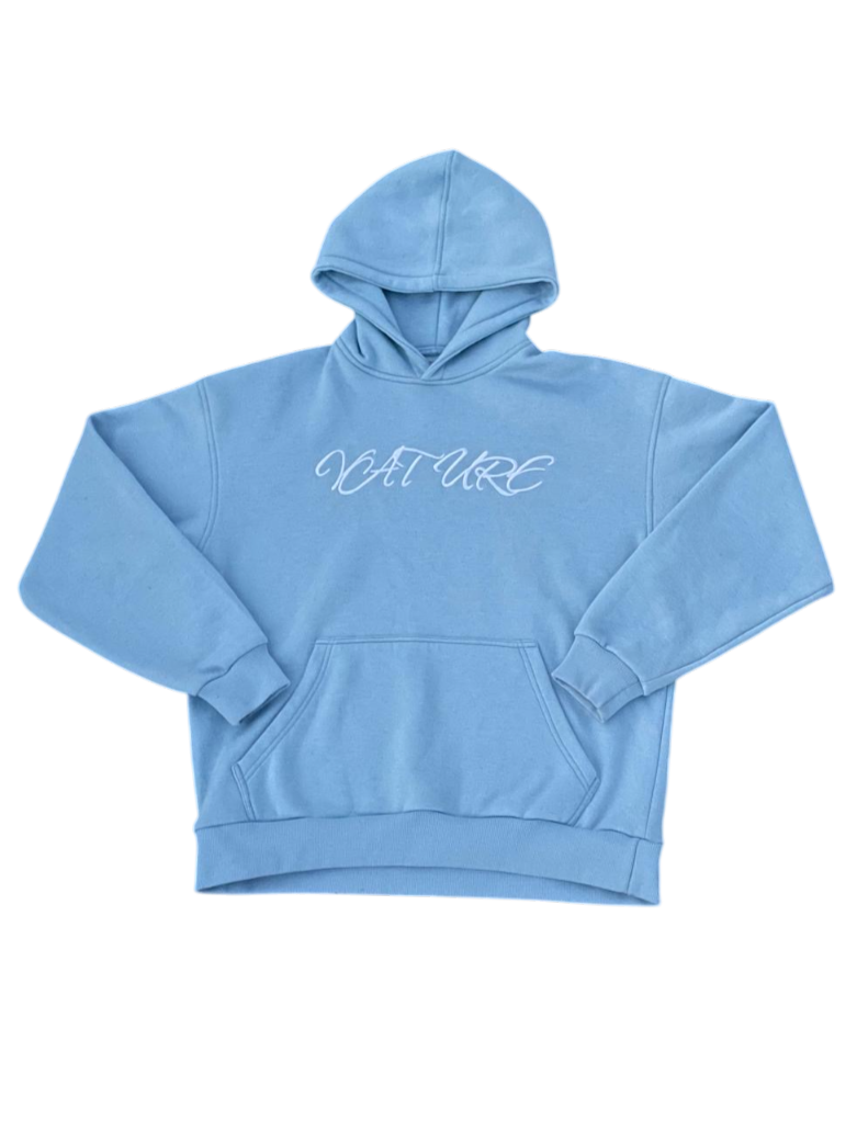 Vature | Hoodie Baby Blue